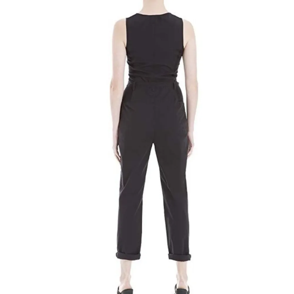 New Women’s Max Studio Belted Jumpsuit sz S - Image 3