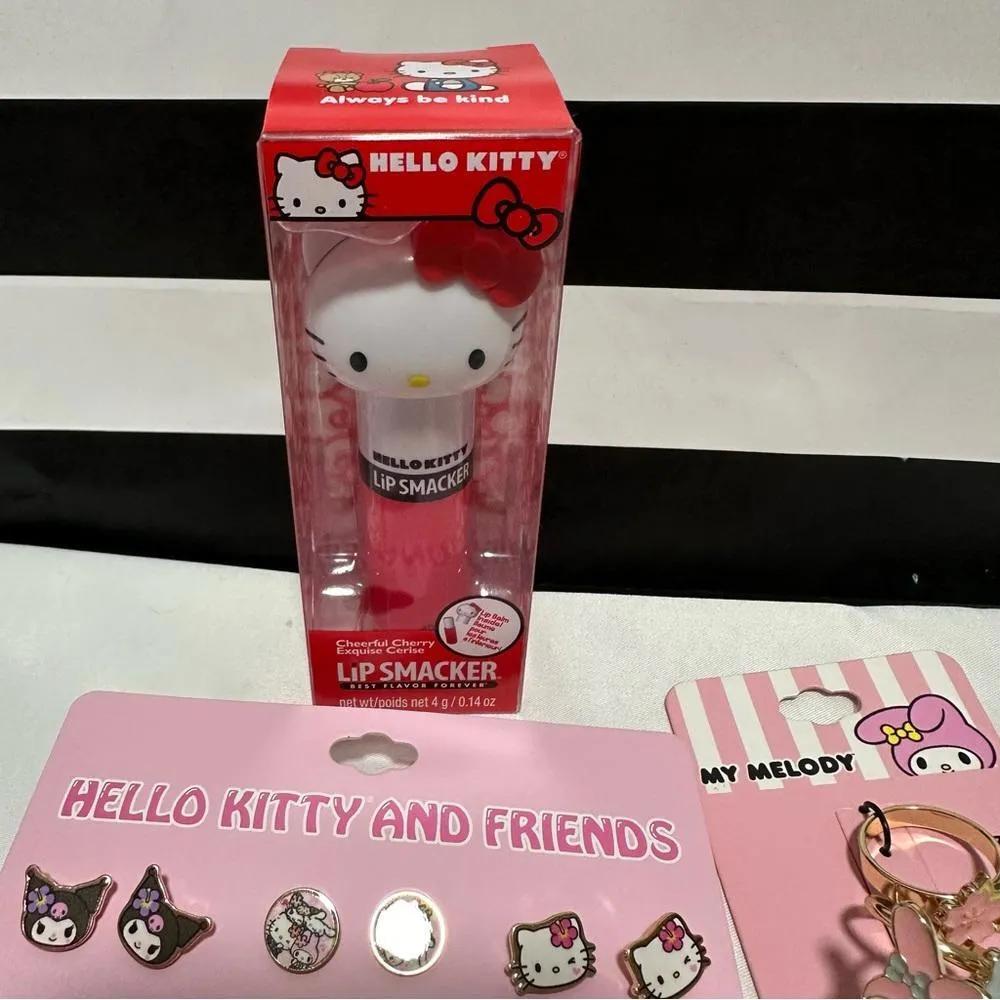 Sanrio Hello Kitty Jewelry and Lip Smacker Set - Image 2