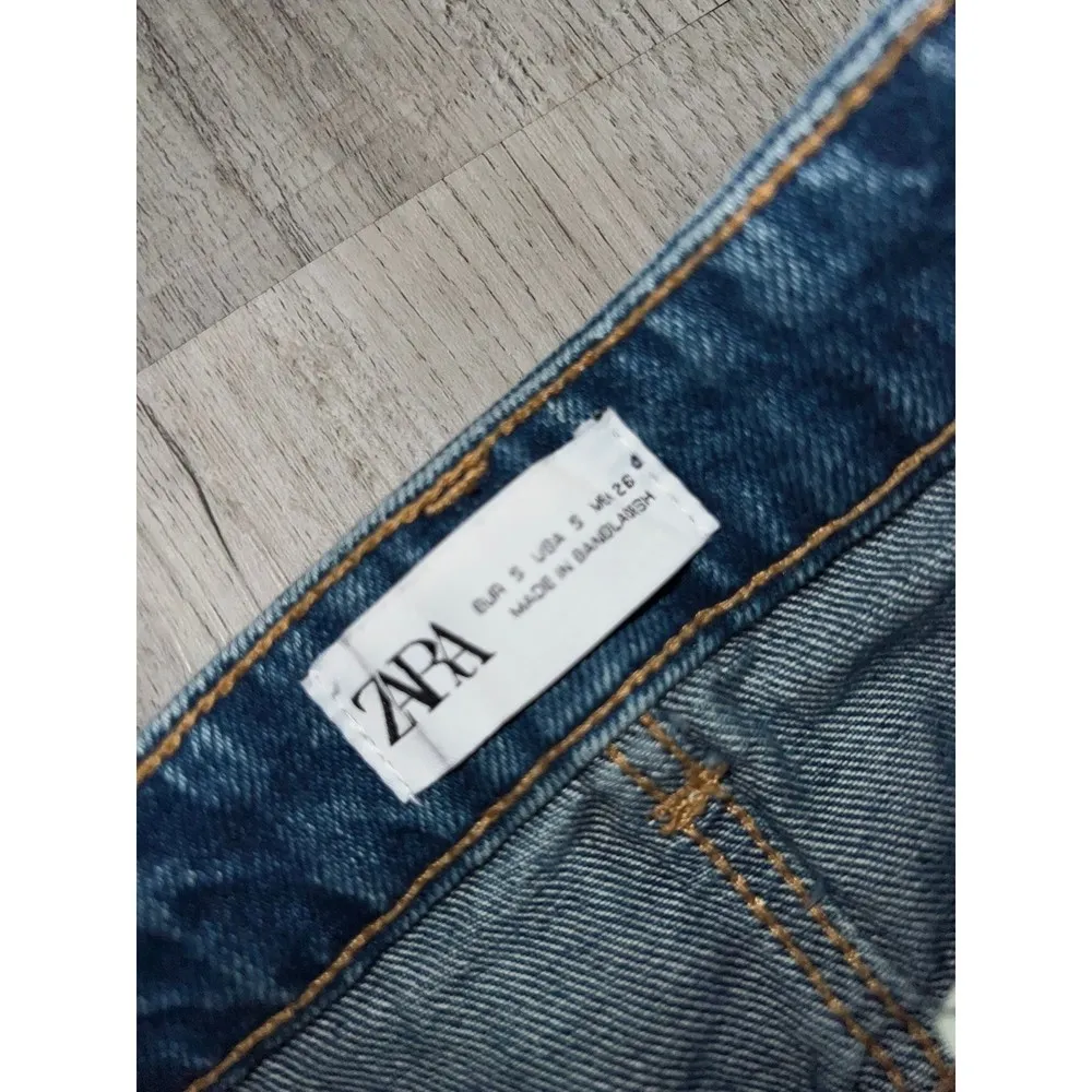 ZARA  denim Mini Skirt - Image 2