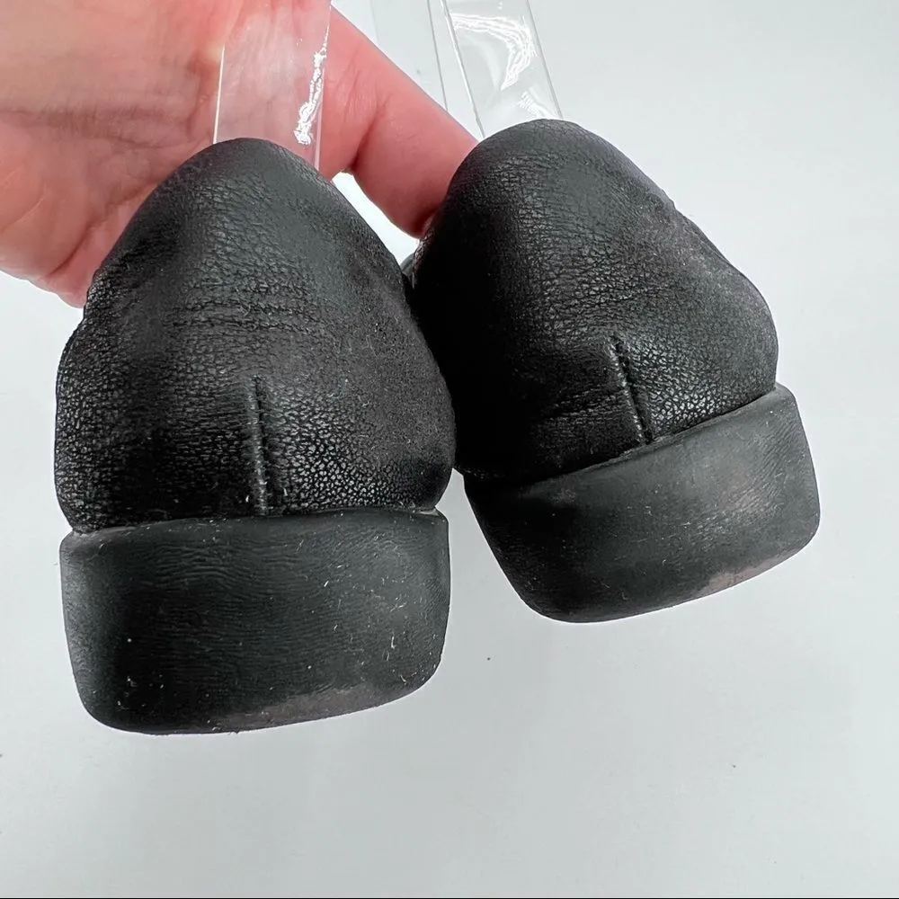 Clarks Sillian Holly black flats slip on shoes Cloudsteppers‎ size 7.5 - Image 9