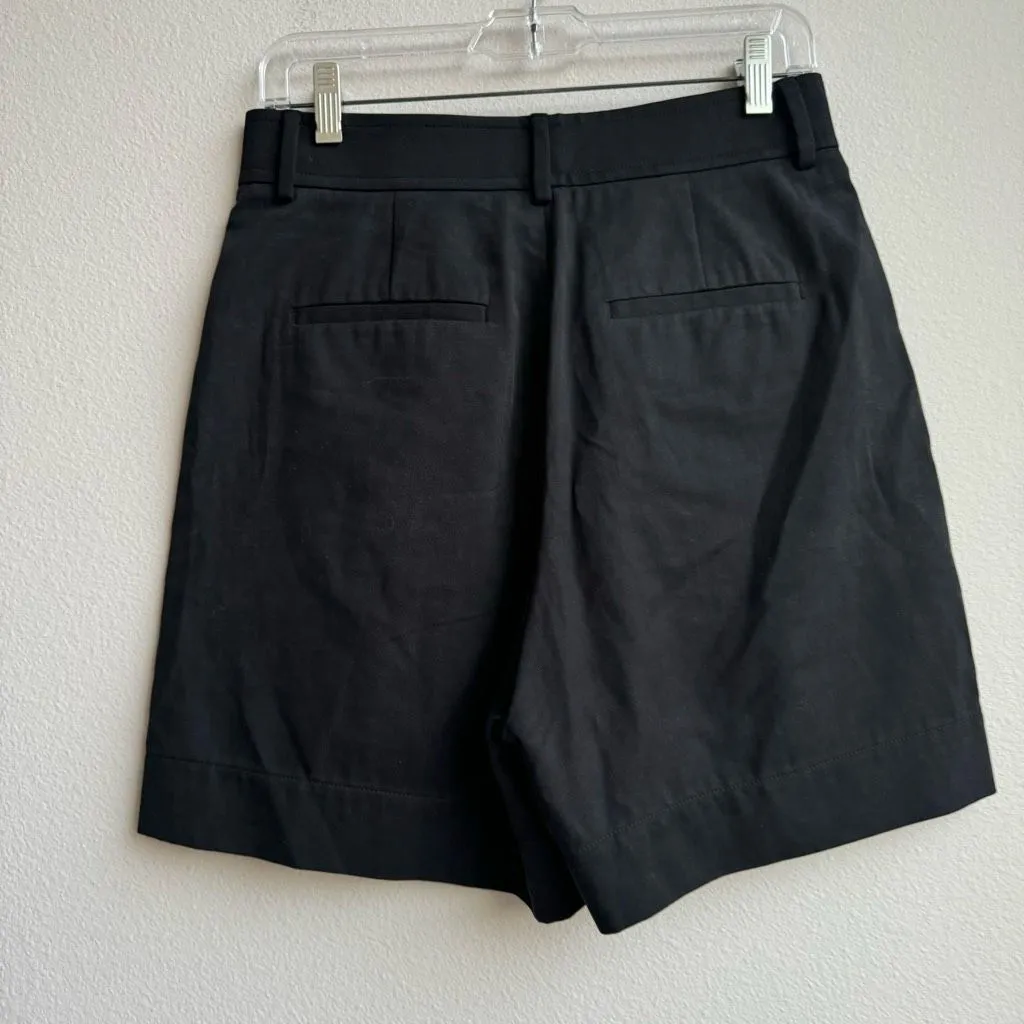 Everlane Draper Short Buttersmooth Safari Chino Shorts Black Size 4 Small Tencel - Image 4