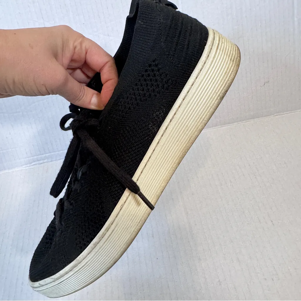Sofft Black Somers Knit Comfort Sneakers Womens 10 Breathable Tennis Shoes Flats - Image 5