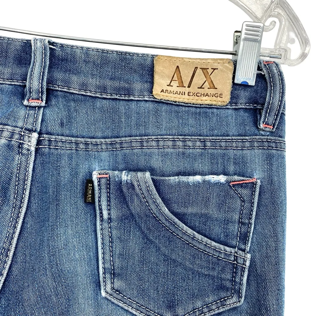 Armani Jeans Womens Low Rise Skinny Denim Size 29 - Image 6