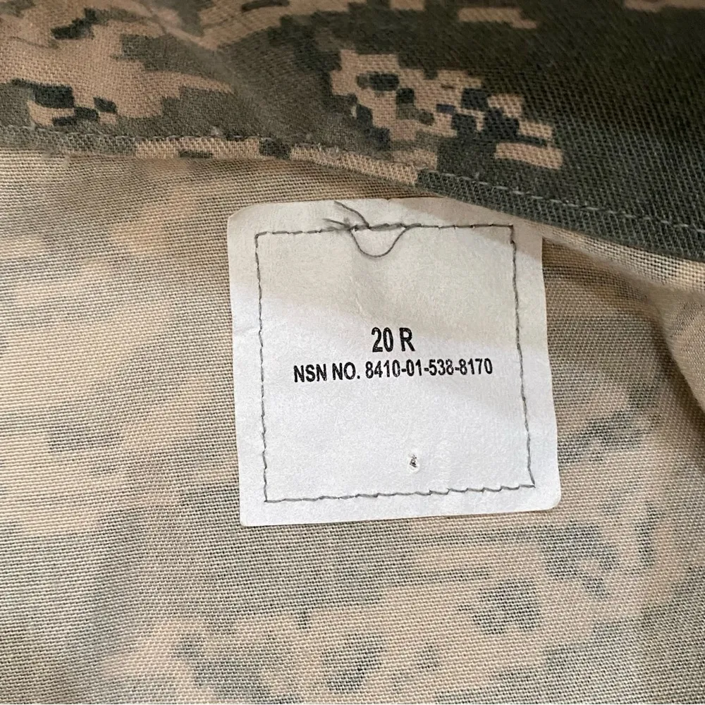 Air Force Uniform Coat Maternity Utility Tiger Stripe Camouflage Size 20R - Image 12