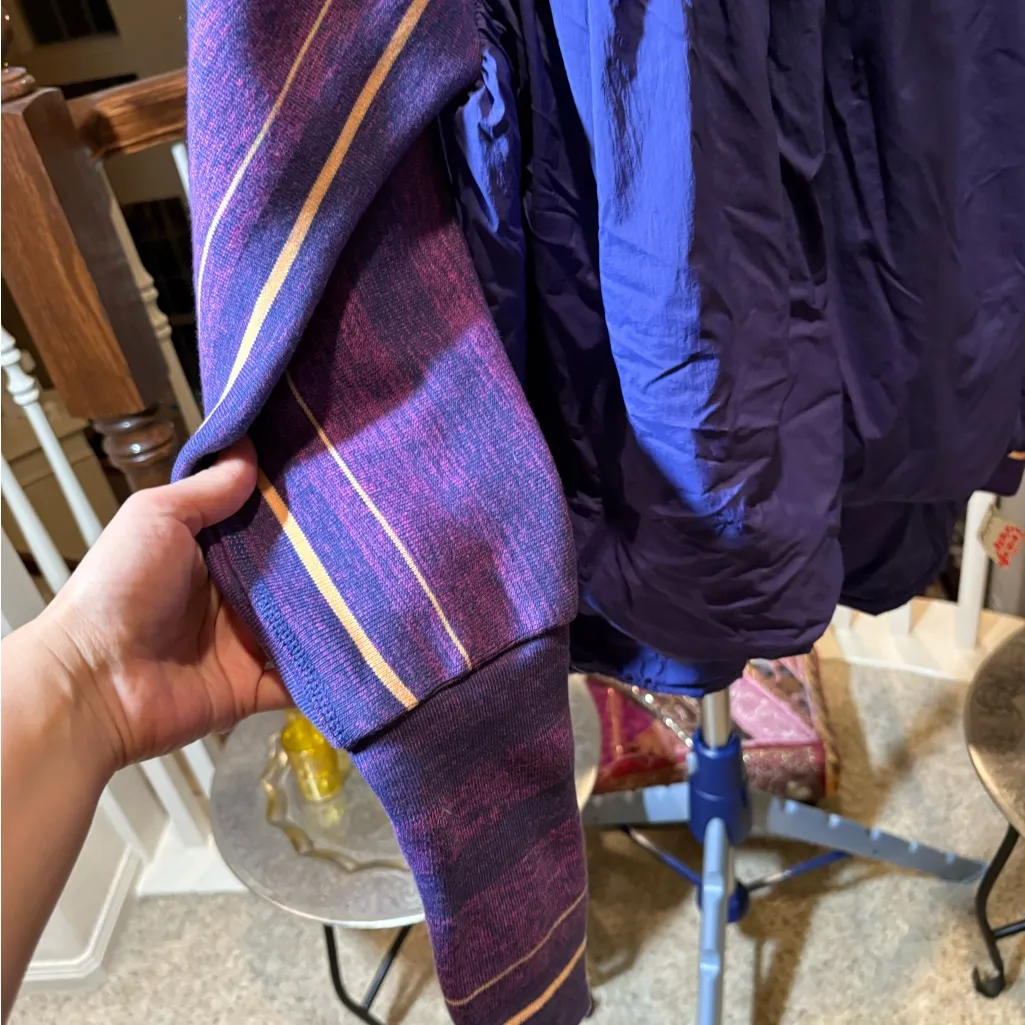 Free People Movement Purple Spaced Out Jacket Size M - Image 8