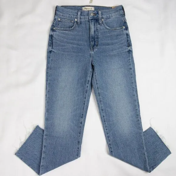 NEW‎ Madewell  Perfect Vintage Jean Enmore Wash Raw-Hem - Image 7