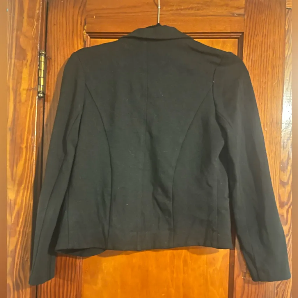 Women's Stretch Black Blazer - Image 2