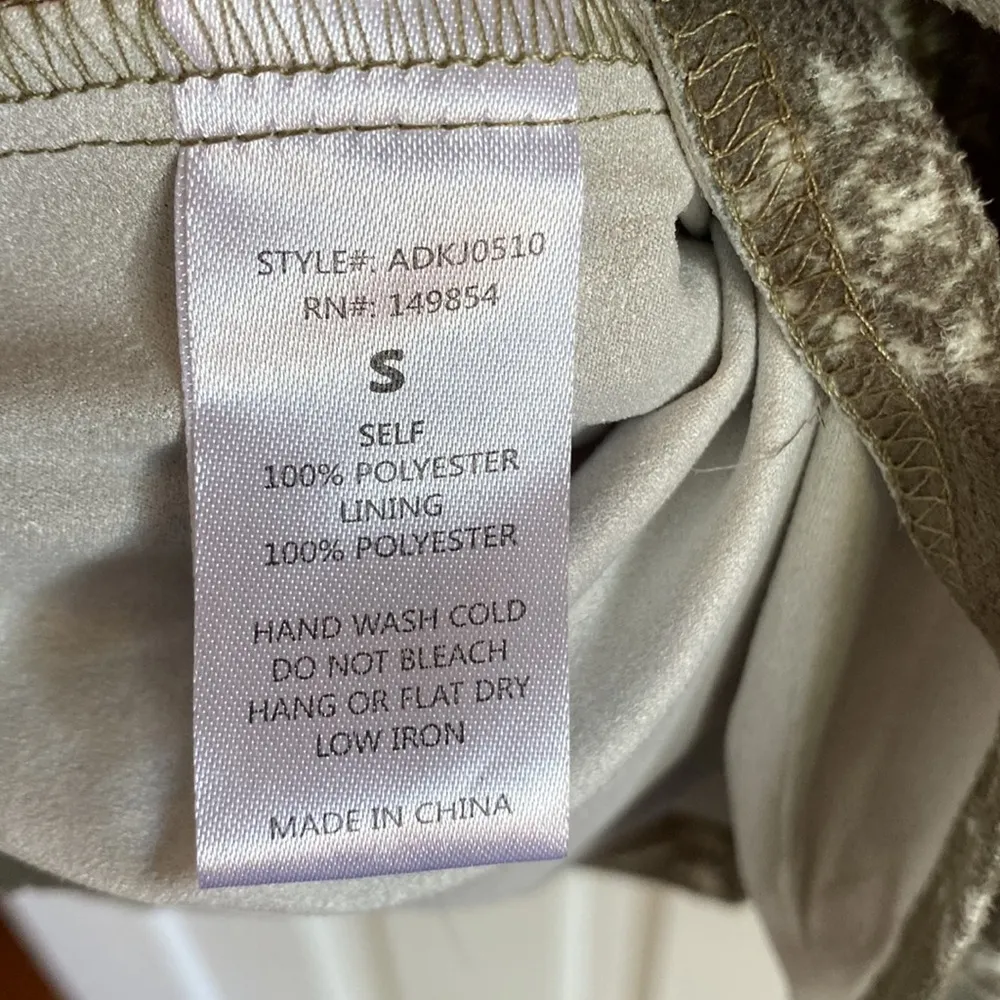 Sadie & Sage super soft sage green mini dress - Image 5