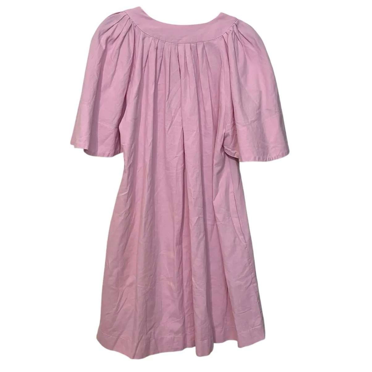 Tuckernuck Pomander Place 100% Cotton Pink Finley Flutter Mini Dress Size Small - Image 5
