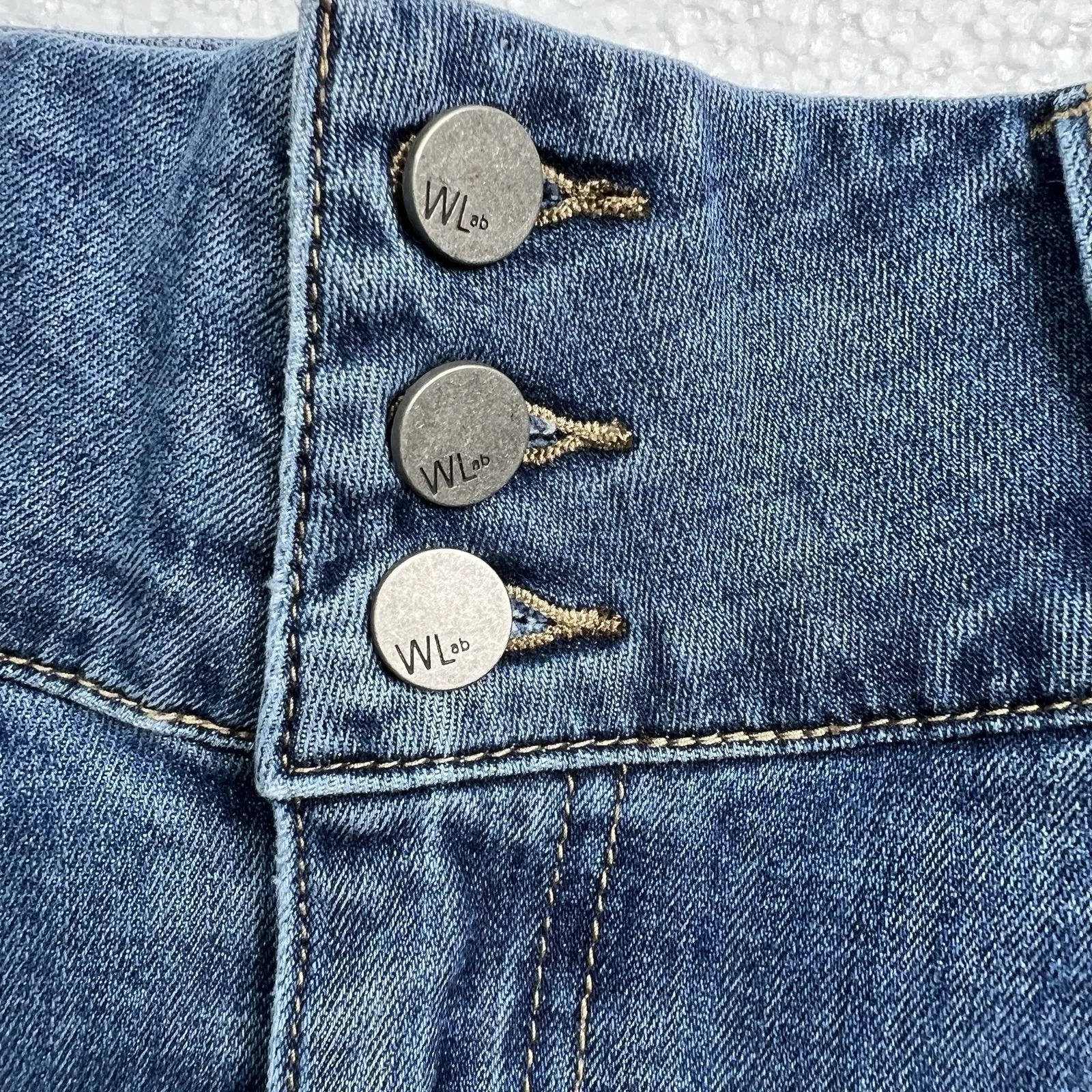 Wash Lab Women's Denim Maxi Skirt Blue Size 29 Style‎ WL1610S Long Jean Y2K Boho - Image 4