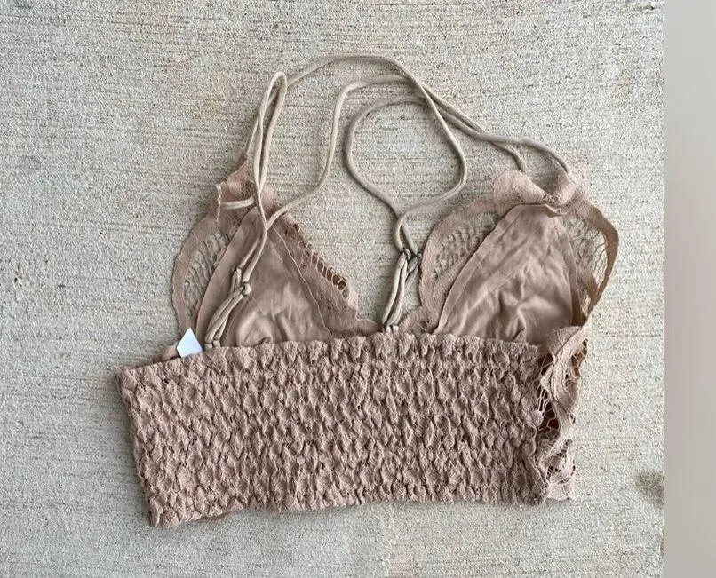Free People Lace Spaghetti Strap Bralette, One Size - Image 2