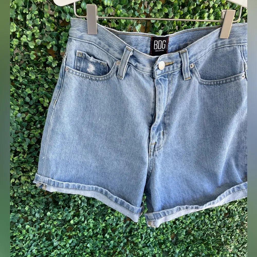 Urban Outfitters Mom High-Rise Denim Shorts | 27 - Image 8