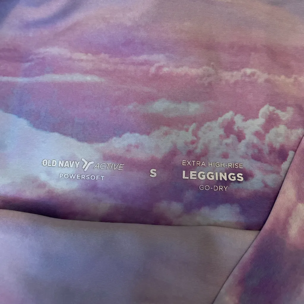 OLD NAVY Active PowerSoft Extra High-Rise Leggings & Racerback Tank Top Size S/M - Image 9