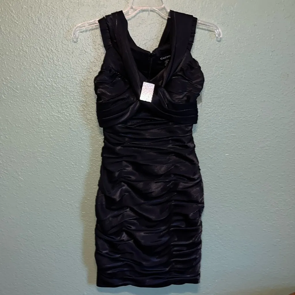 NEW Vintage Dress Midi Pencil Sleeveless Formal Special Occasion Elegant Dress - Image 3