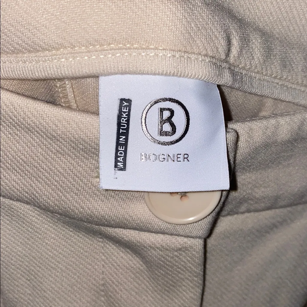 Bogner Pleated Beige High - Image 2