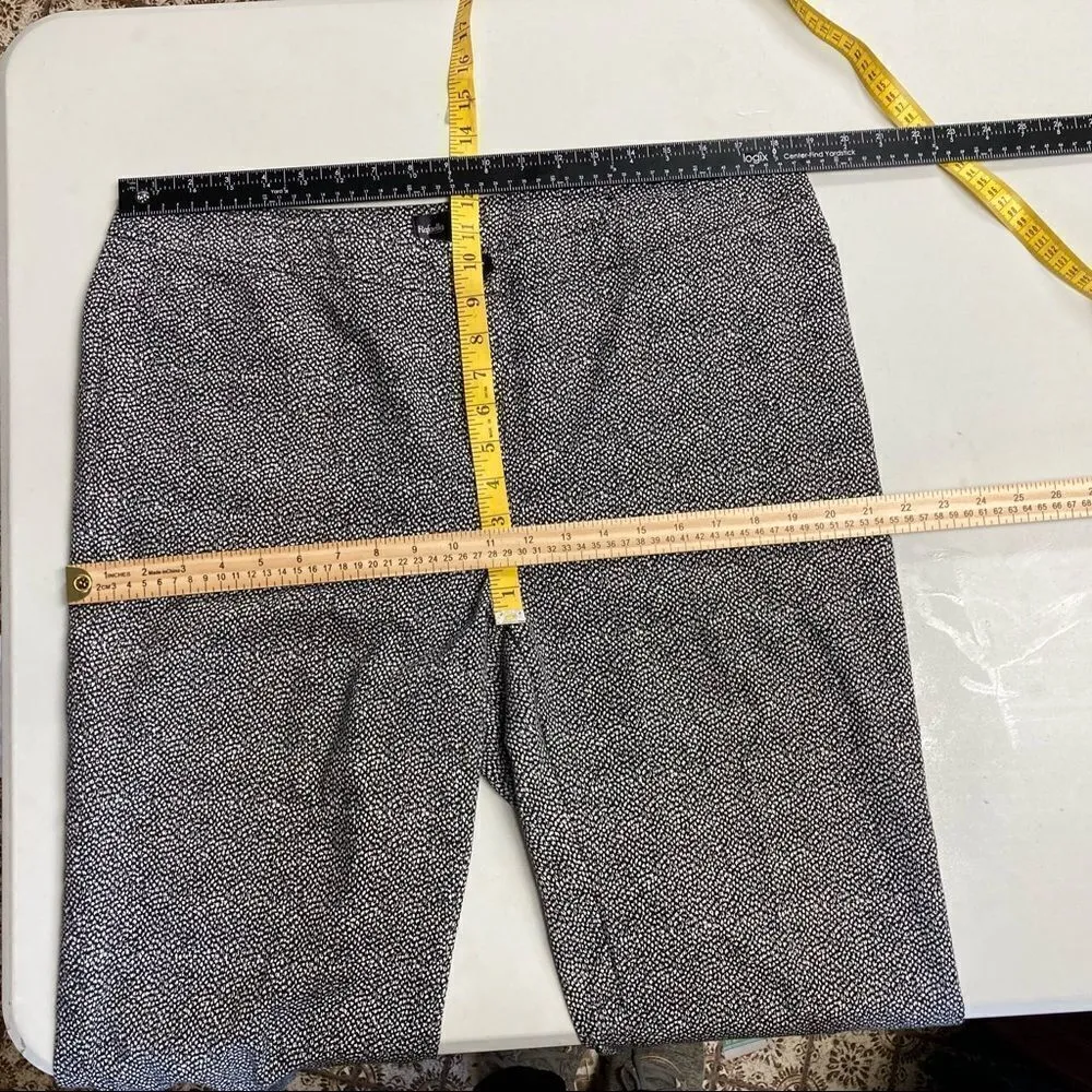 RAFAELLA, Curvy Capri Pants, Size 16, Black & White, Inseam: 20.5‎ - Image 5
