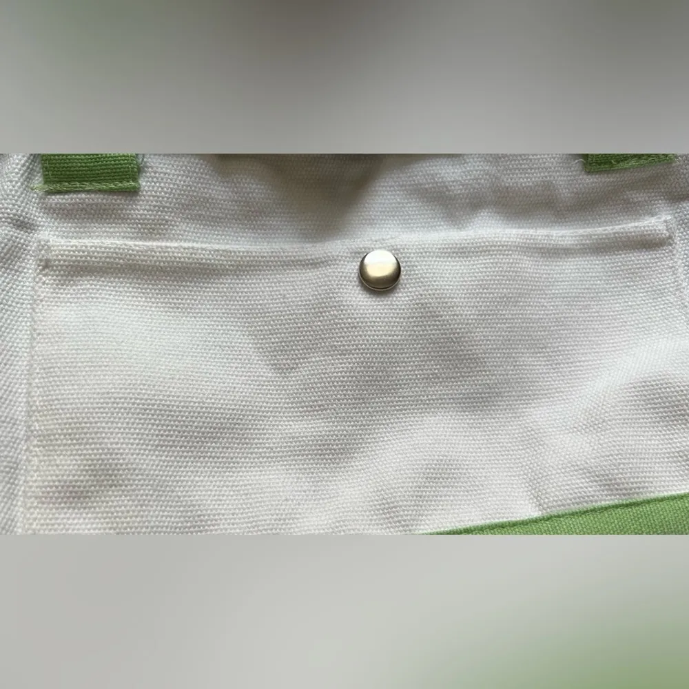 Ladies canvas flip flop belt handbag - Image 4