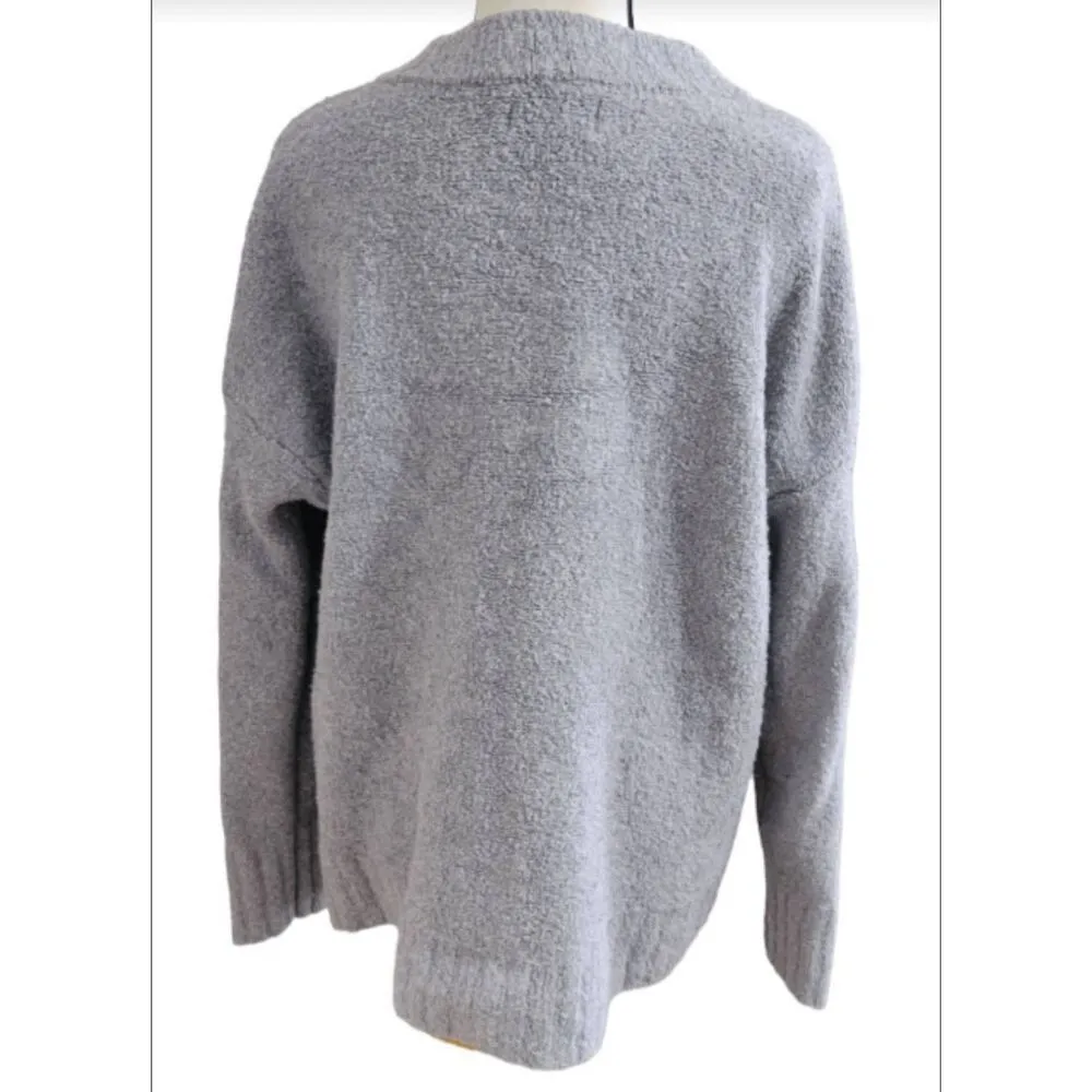 Old Navy Thick Gray Basic Crew Neck Sweater Sz L - Image 4