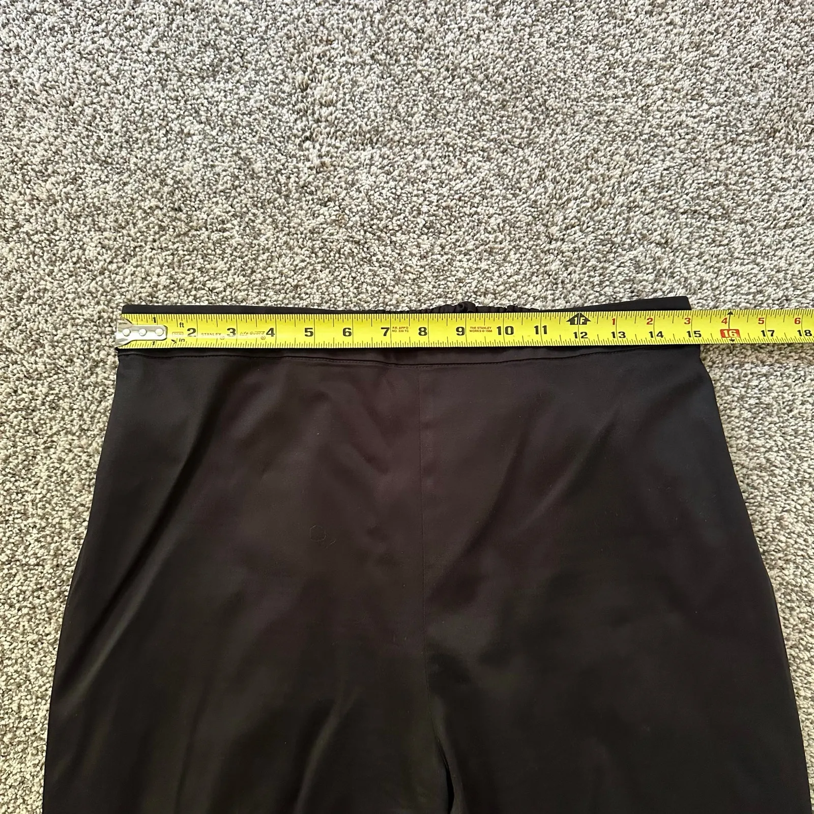 Jenni Kayne black straight leg dress pants size L - Image 9