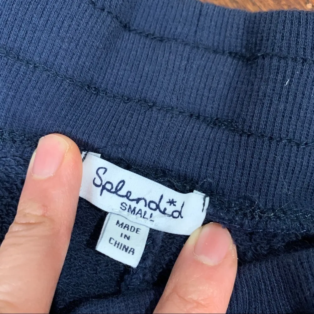 Splendid Ryder Active Wide Leg Flare Stripe Sweatpants Size Small NWT - Image 7