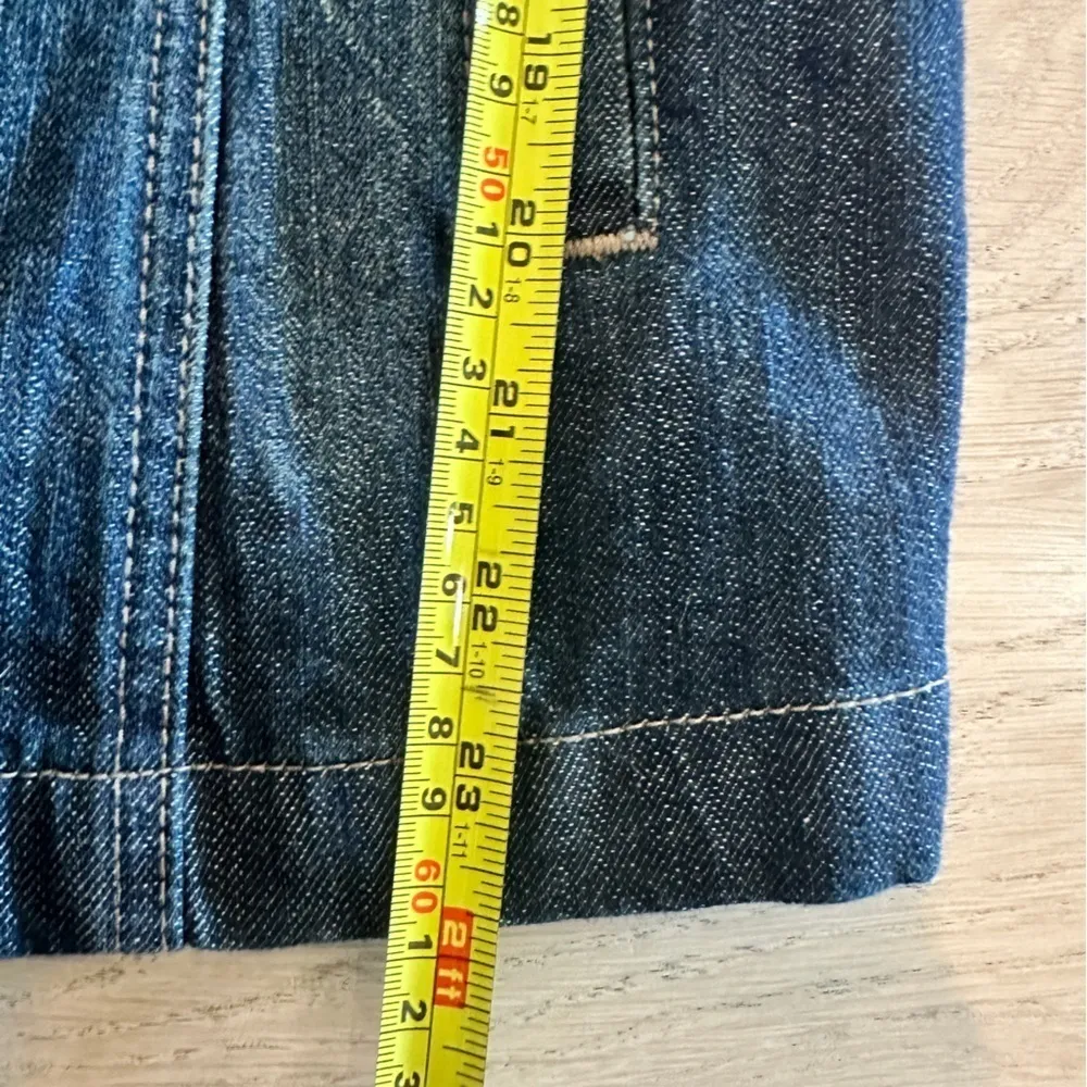Tommy Hilfiger fitted dark denim jacket small - Image 10