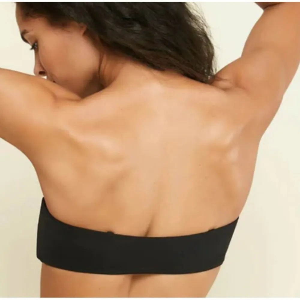 Andi Swim Rio Convertible Bikini Top Black M (8-10) NWT Strap/Strapless - Image 3