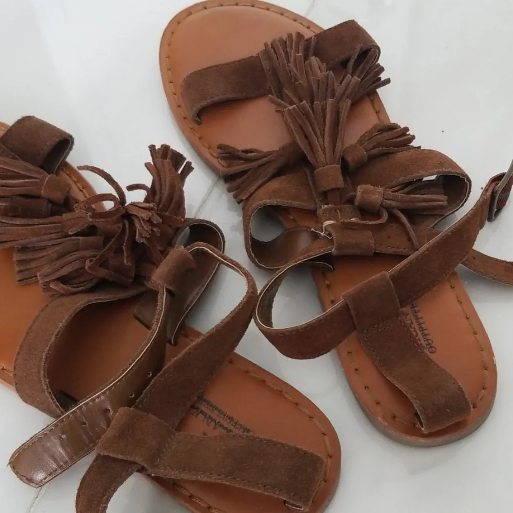 🌶Clearance! Hot Summer Suede Sandals - Image 3