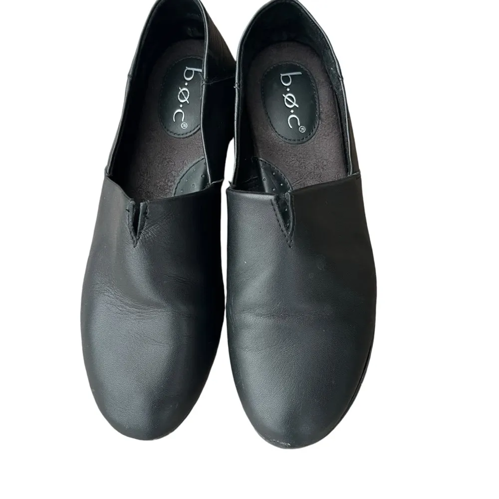B.o.c Suree women’s black loafers slip on leather comfort shoe size 8.5 - Image 2