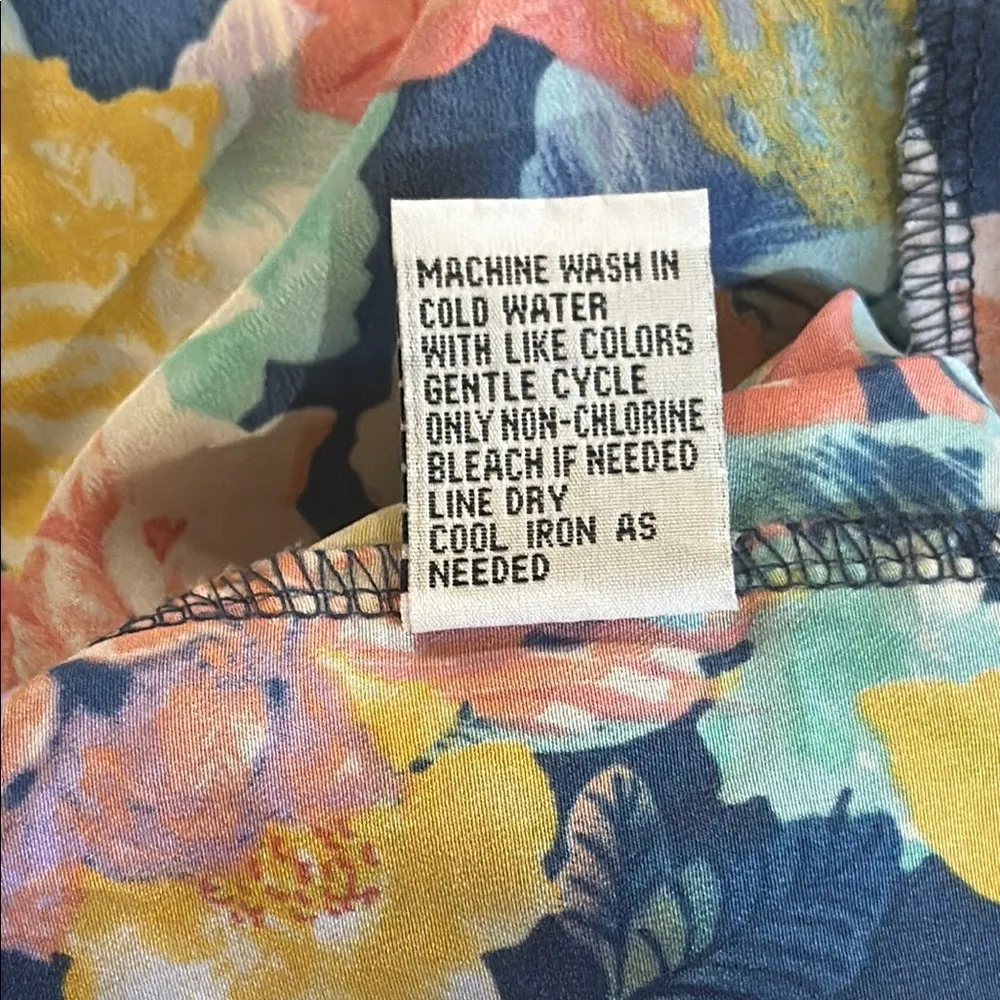 Ali & Kris Multicolor Floral Peplum Blouse - Image 5