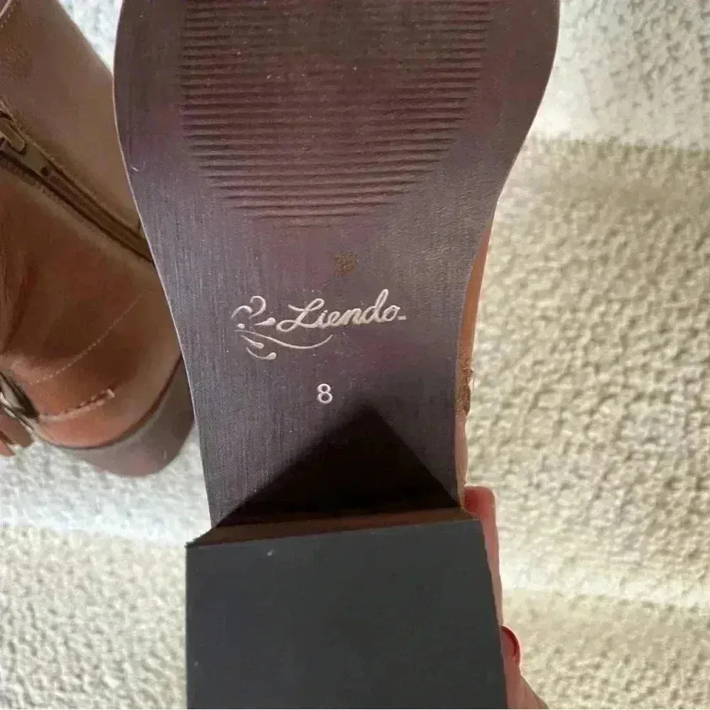 Liendo by Seychelles Brown Leather Arctic Tasseled Ankle Boots Size 8 - Image 7