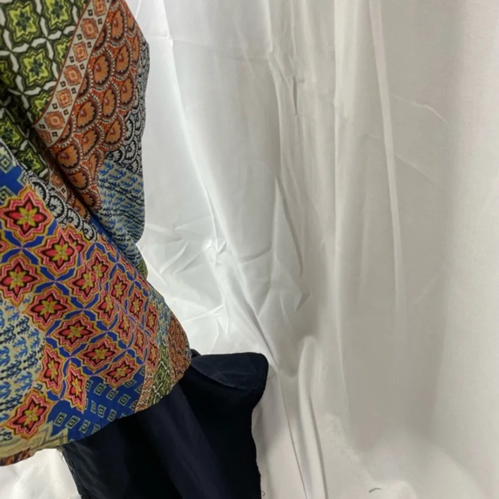 Under skies size large patchwork boho halter maxi dress - Image 13