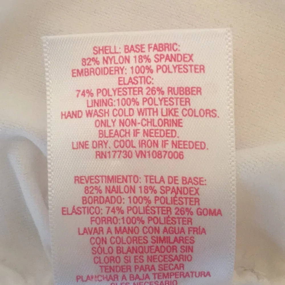 Tube top with removable straps embroidered design - Image 8