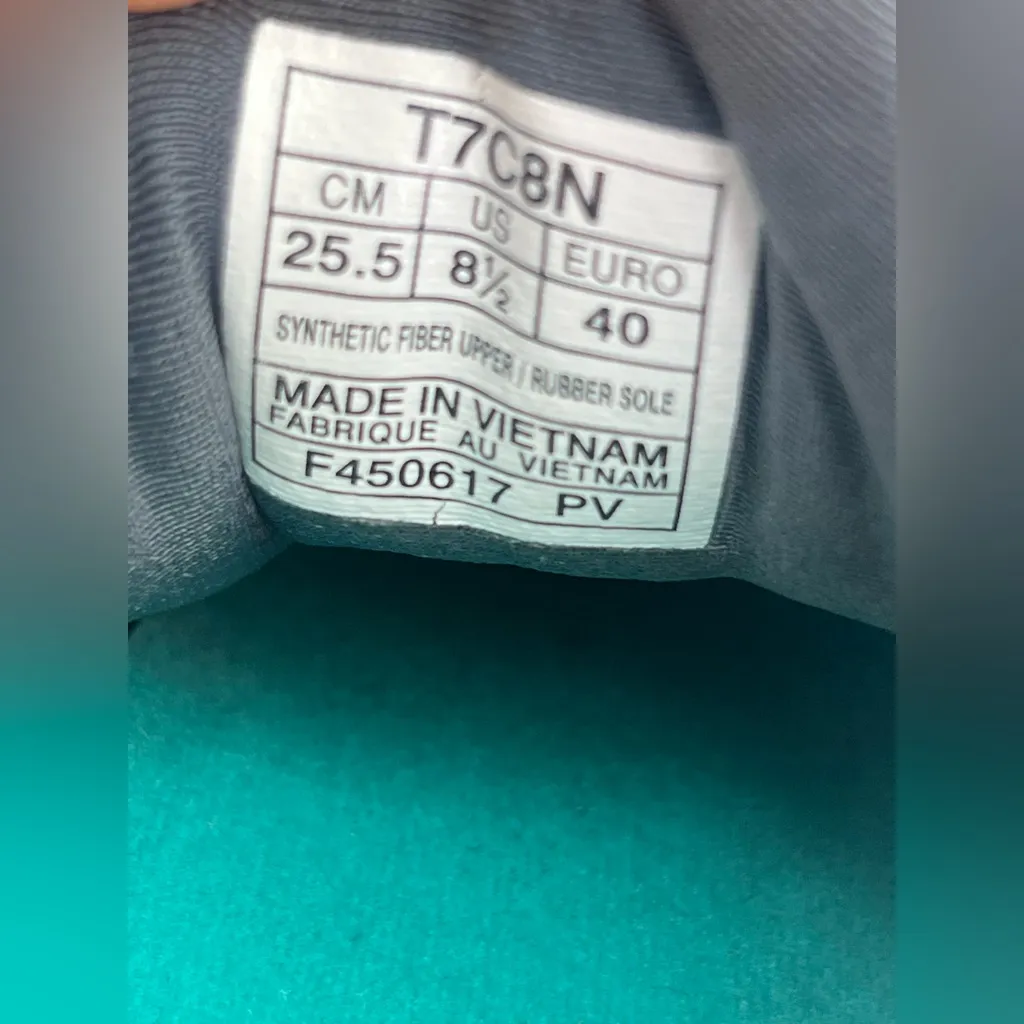 ASICS Women's Black and Teal Athletic Shoes - Image 5