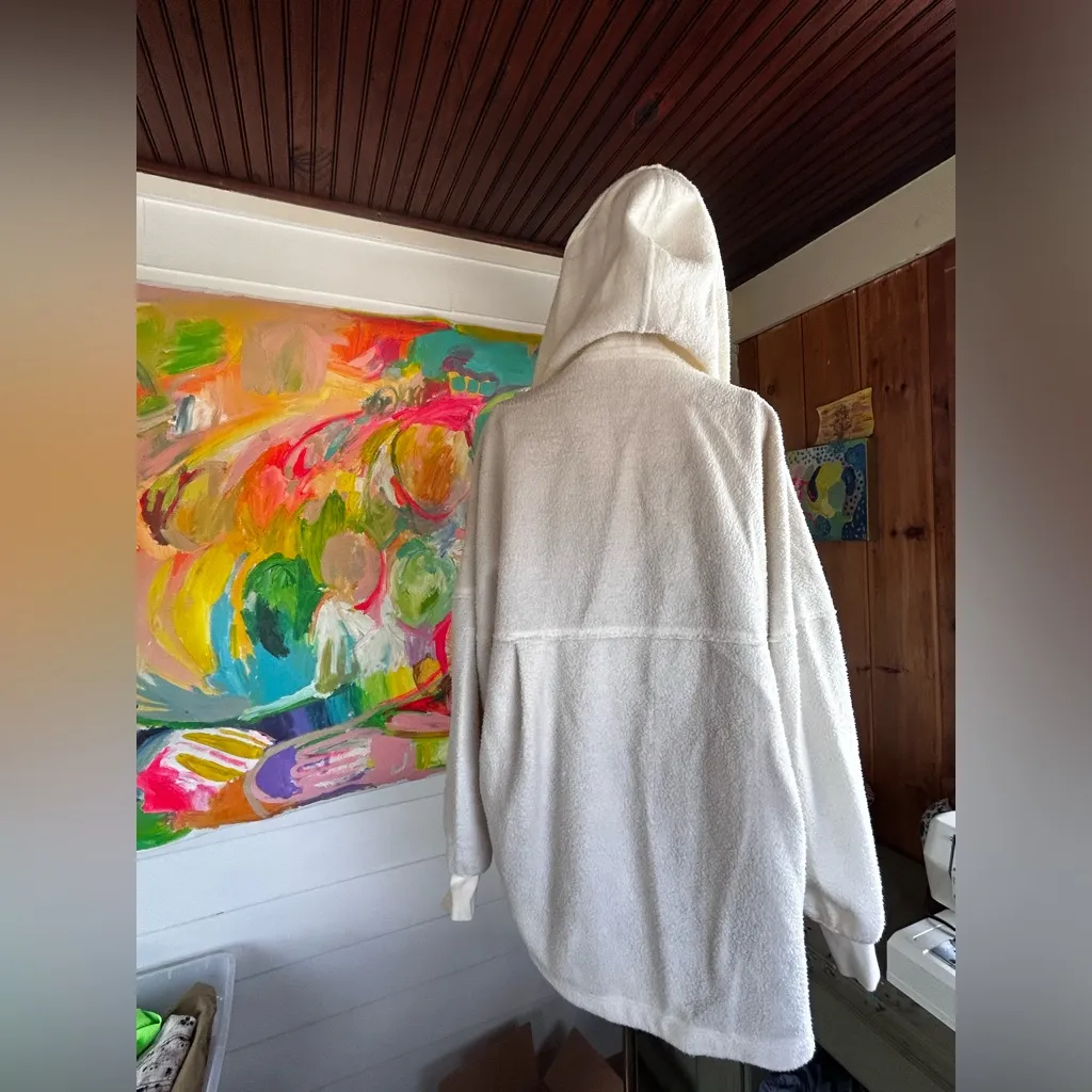 NWOT {DYE FLAW} Free People Solid Nomad Shacket Medium - Image 2