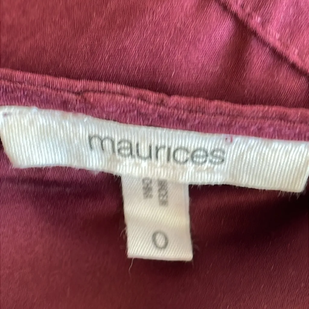 Maurices solid zip front soft anorak jacket - Image 8