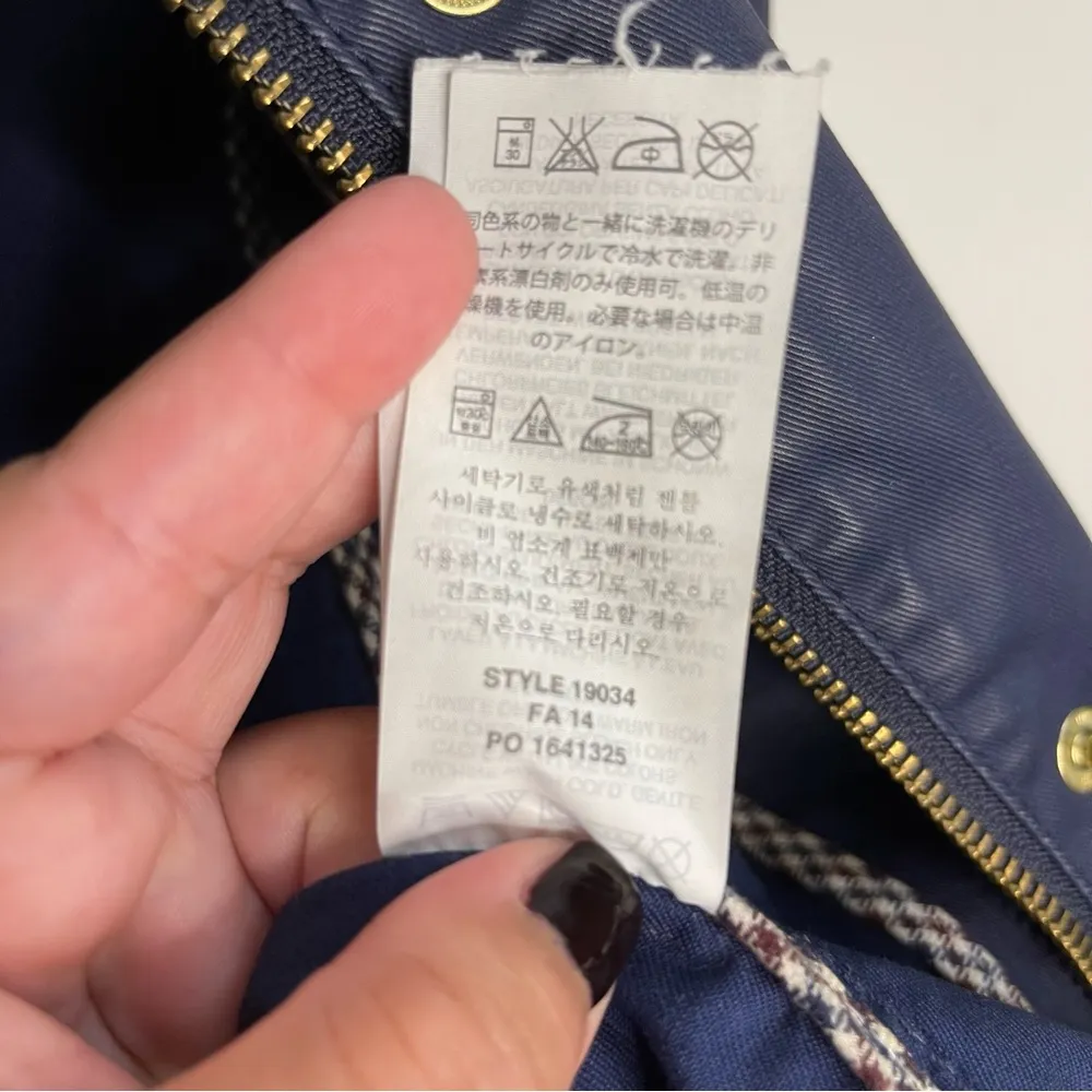 J Crew Downtown Field Navy Jacket - Image 12