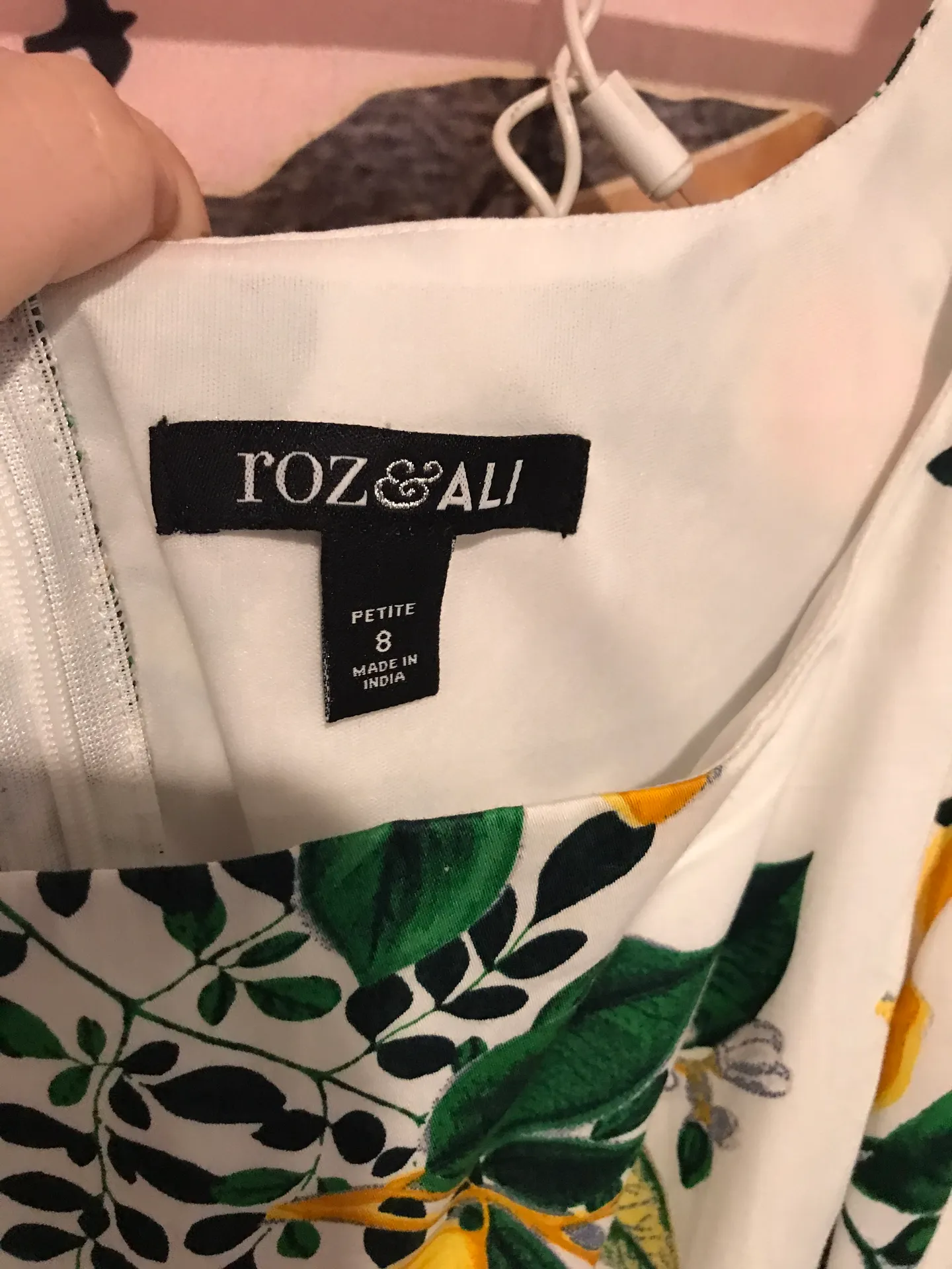 Roz & Ali Floral Mini Dress - Image 3