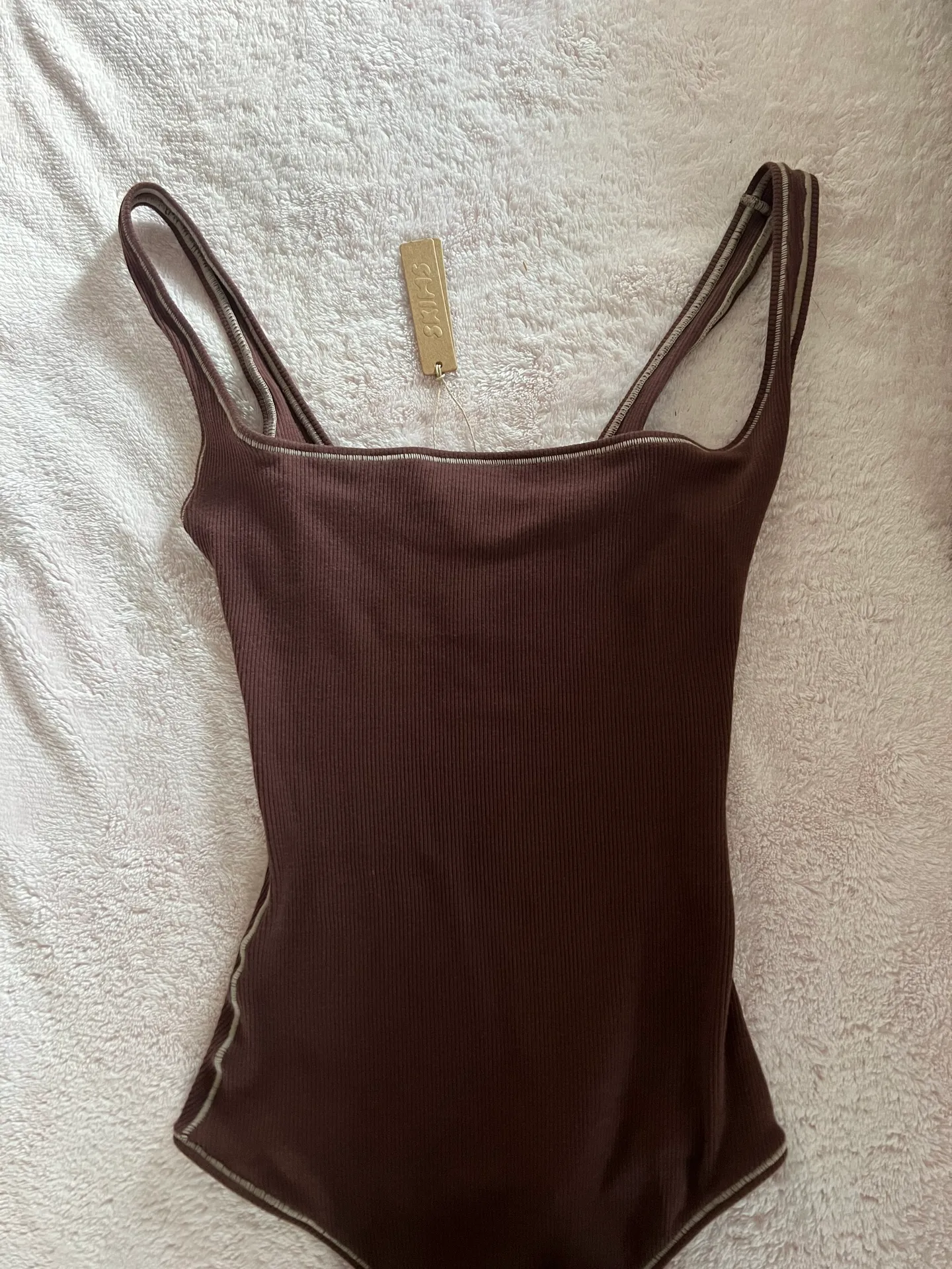 Cotton Rib Bodysuit - Image 5