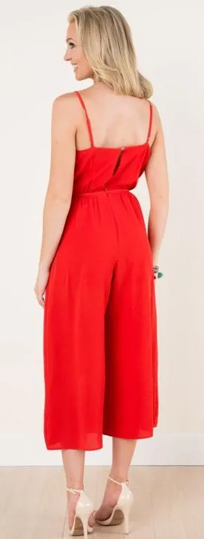 Red Dress Red Jumpsuit  - Image 2