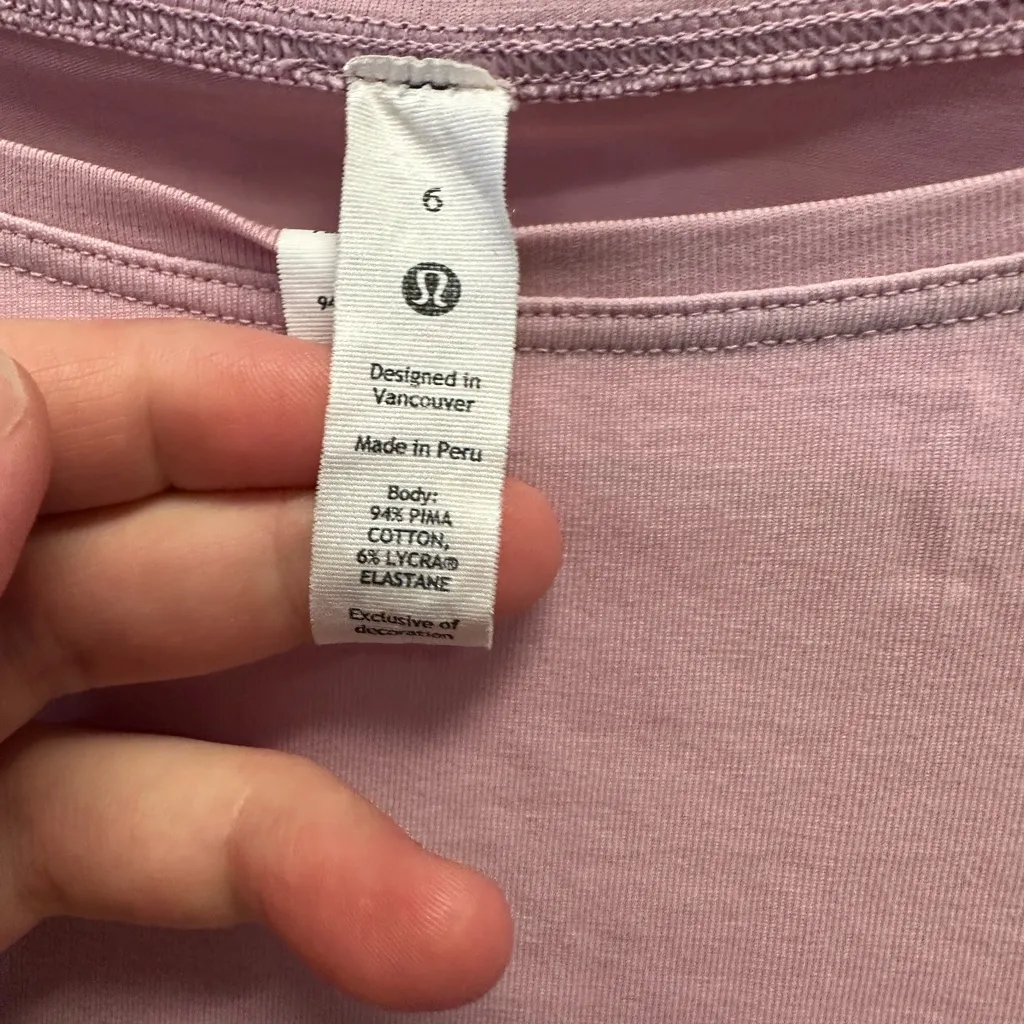 ✨ Lululemon Back in Action Long Sleeve Dress – Size 6 ✨ - Image 7