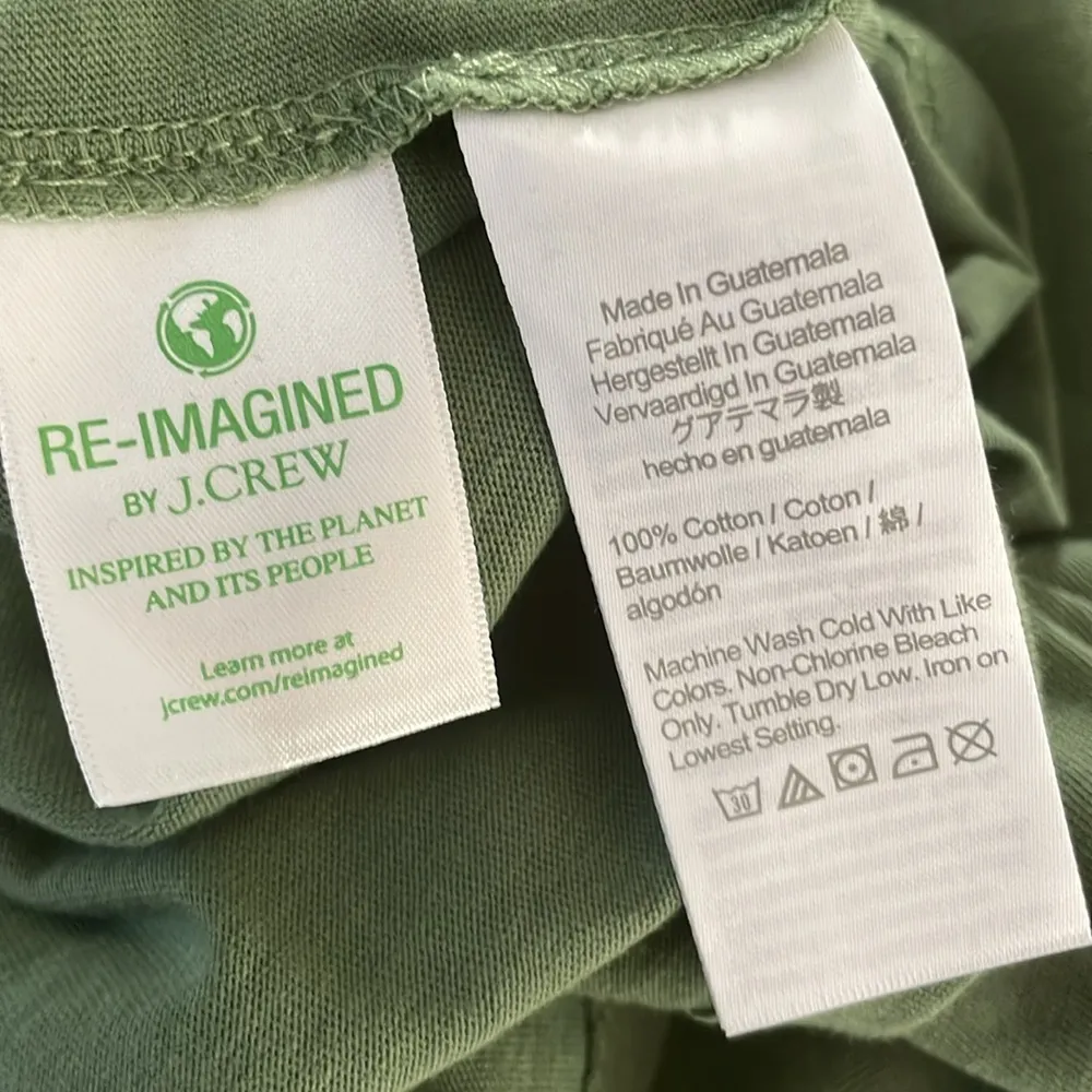 J. Crew Green Tee Shirt Dress Small NEW - Image 7