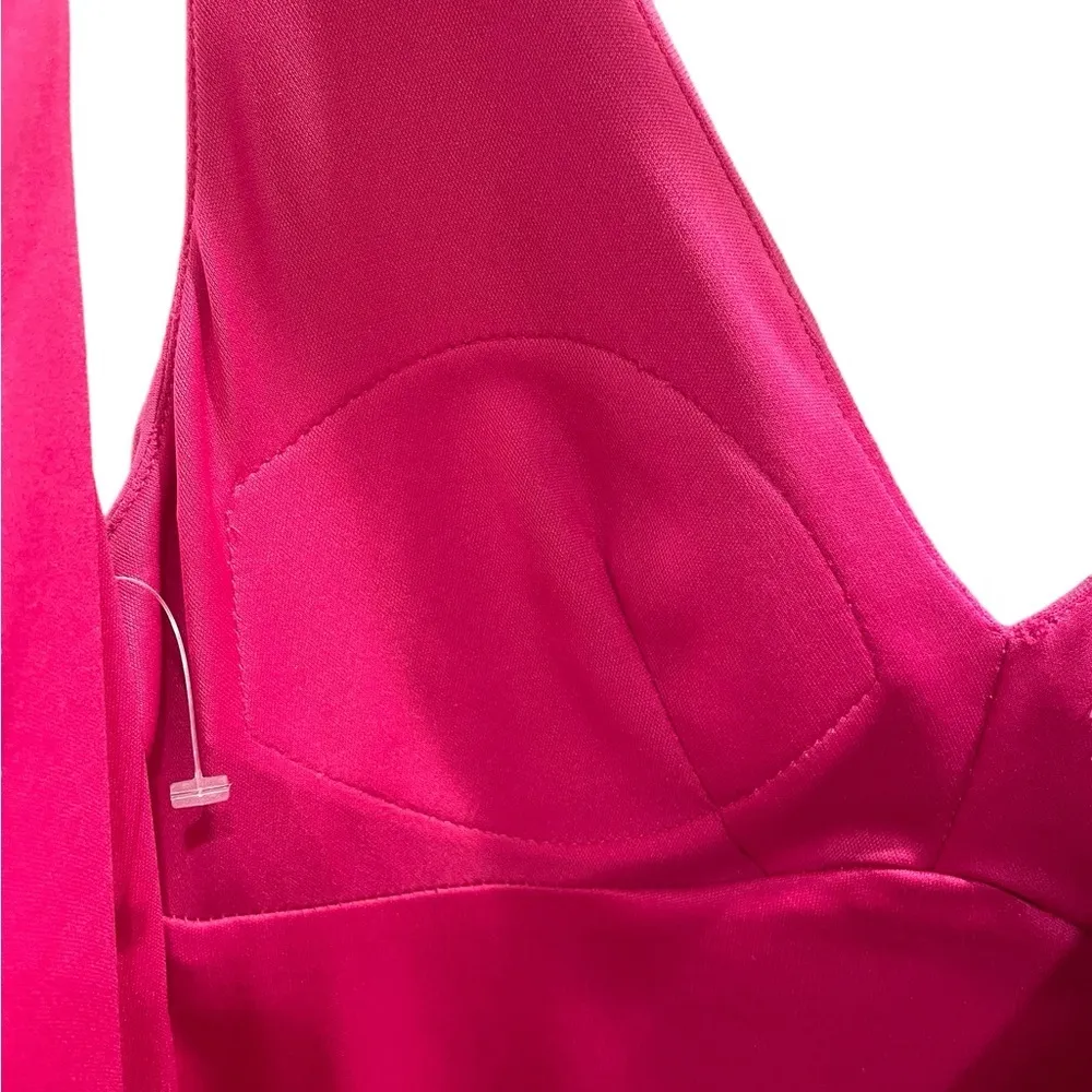 NWOT Eliza J Pink Dress with Scoop Back - Image 5