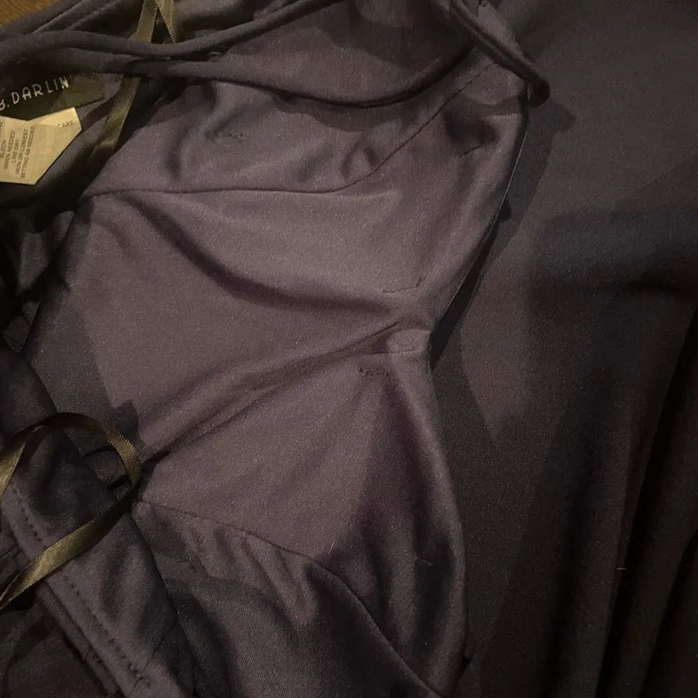 Navy blue formal short dress - Image 6