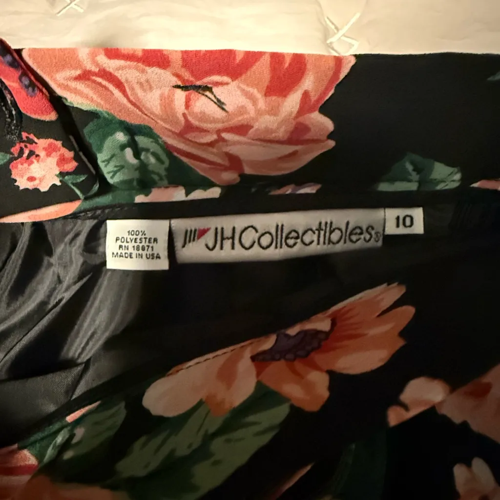 VINTAGE JH Collectibles Black and Pink Maxi A - Image 5