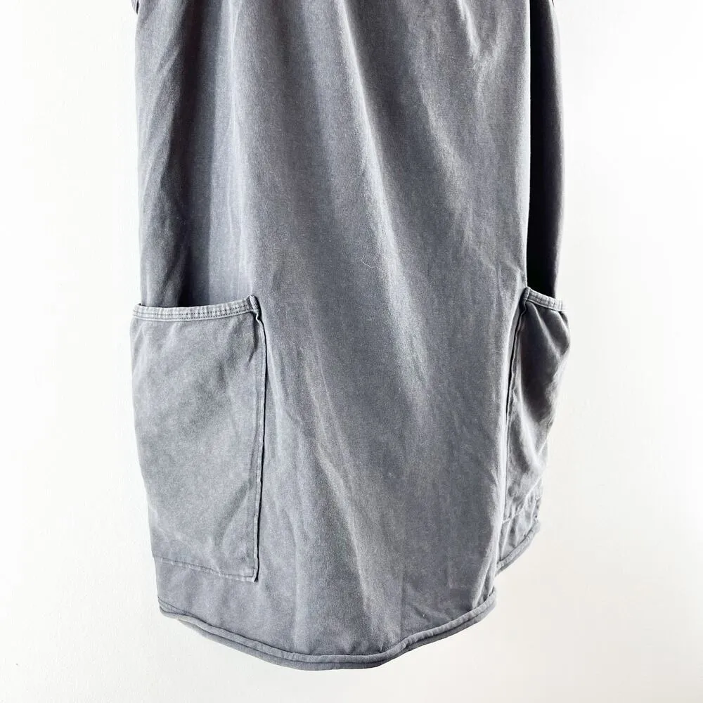 Free People Movement Hot Shot Mini Dress Washed Black Medium - Image 6