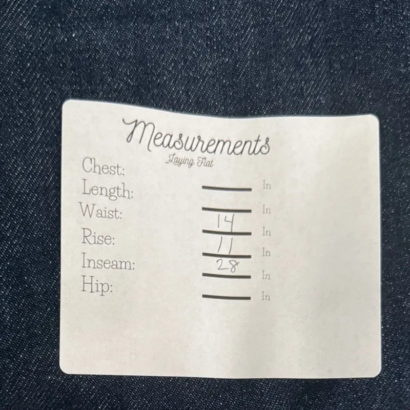 Guess Vintage Original Fit Classic Narrow Leg High Rise Denim Jean 29 Dark Wash - Image 9