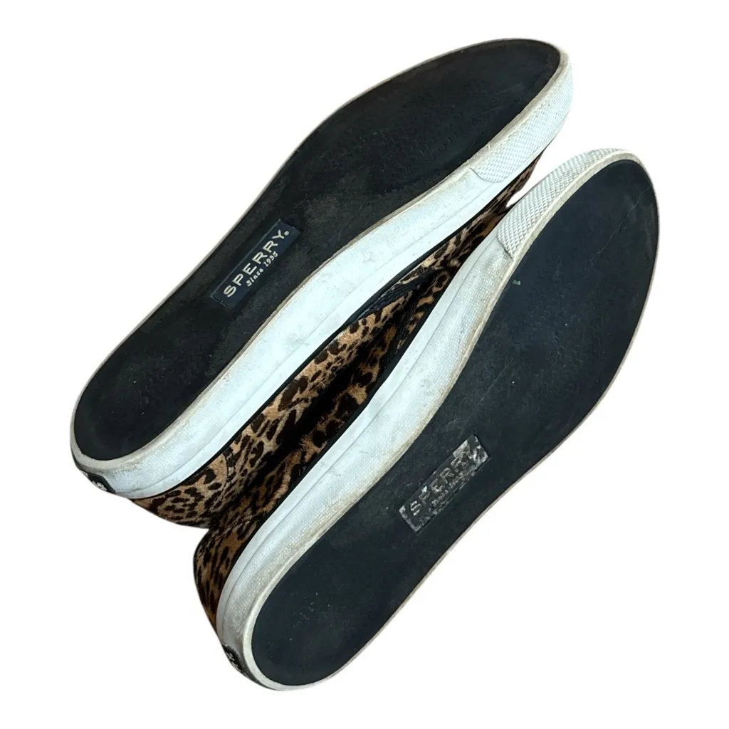 Sperry Animal Print Calf Hair Seaside
Slip On Sneakers - Image 5