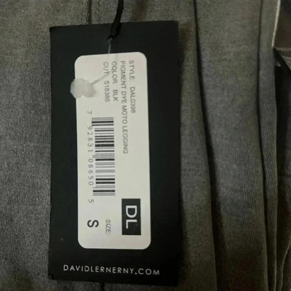 Pigment Dye Moto Legging by David Lerner Sz.S NEW - Image 5