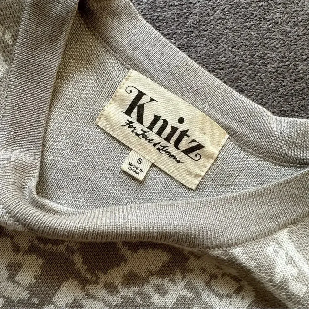 For Love And Lemons Wool Blend Apres Ski Dress Size Small - Image 5