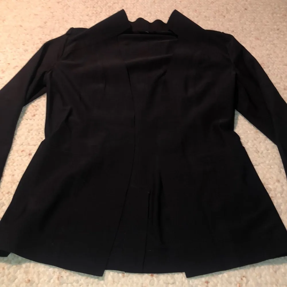 Athleta  Cosmic Open Blazer Stretch Black‎ 2 - Image 2